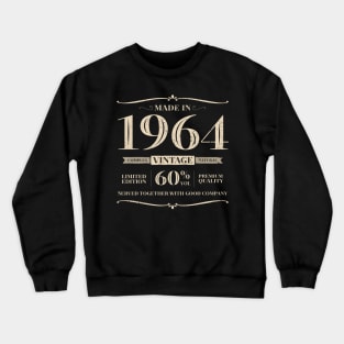 60 years. Made in 1964 Crewneck Sweatshirt